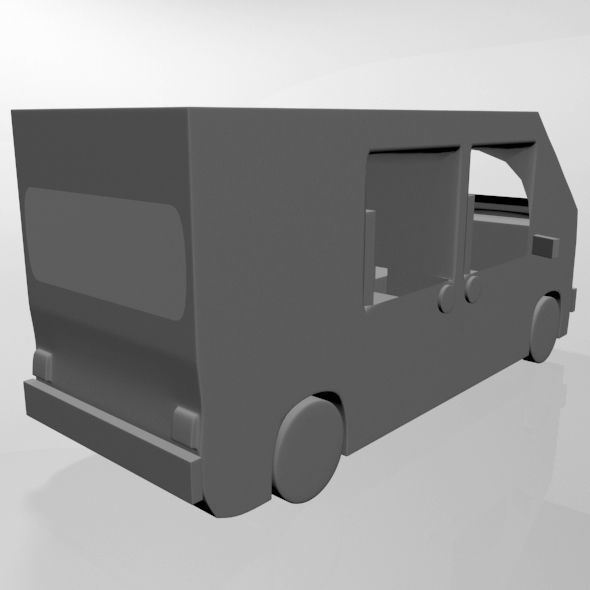 Van 01 3D model_2