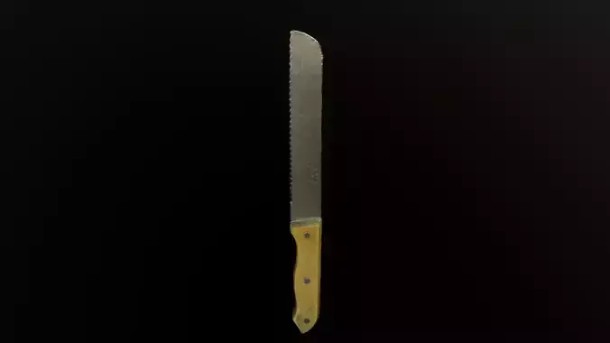 3D Scan Kitchen Knife 04