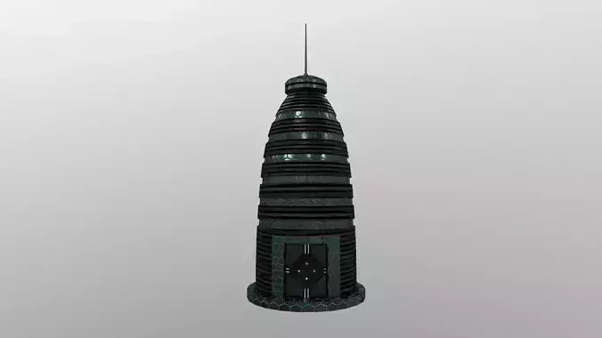 Cyberpunk City - Building 49