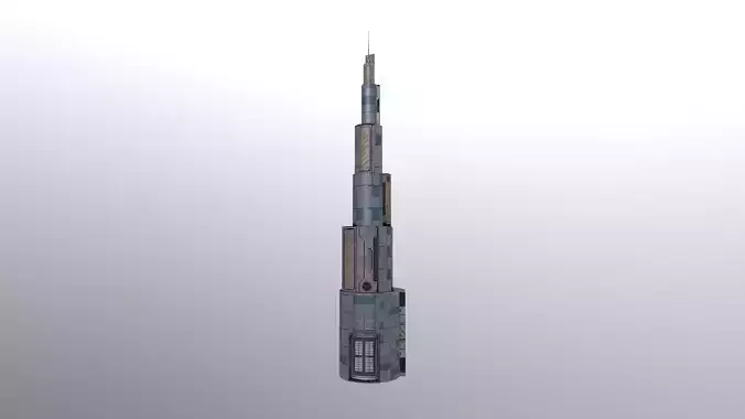 Cyberpunk City - Building 50