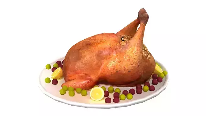 Thanksgiving Turkey Plate