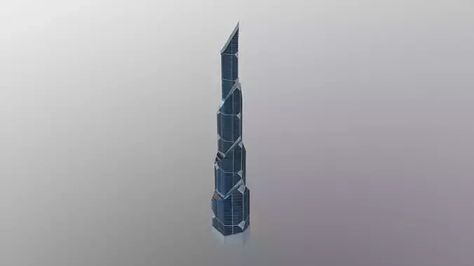 Cyberpunk City - Building 52