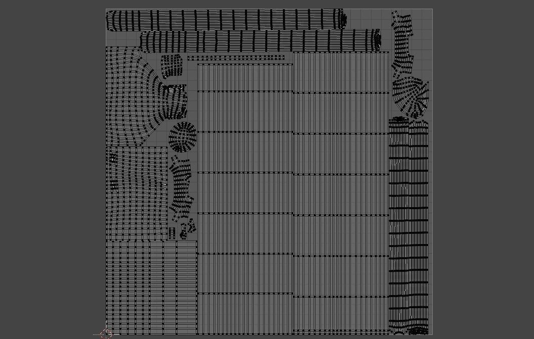 3D Scan Pitchfork Low-poly 3D model_6