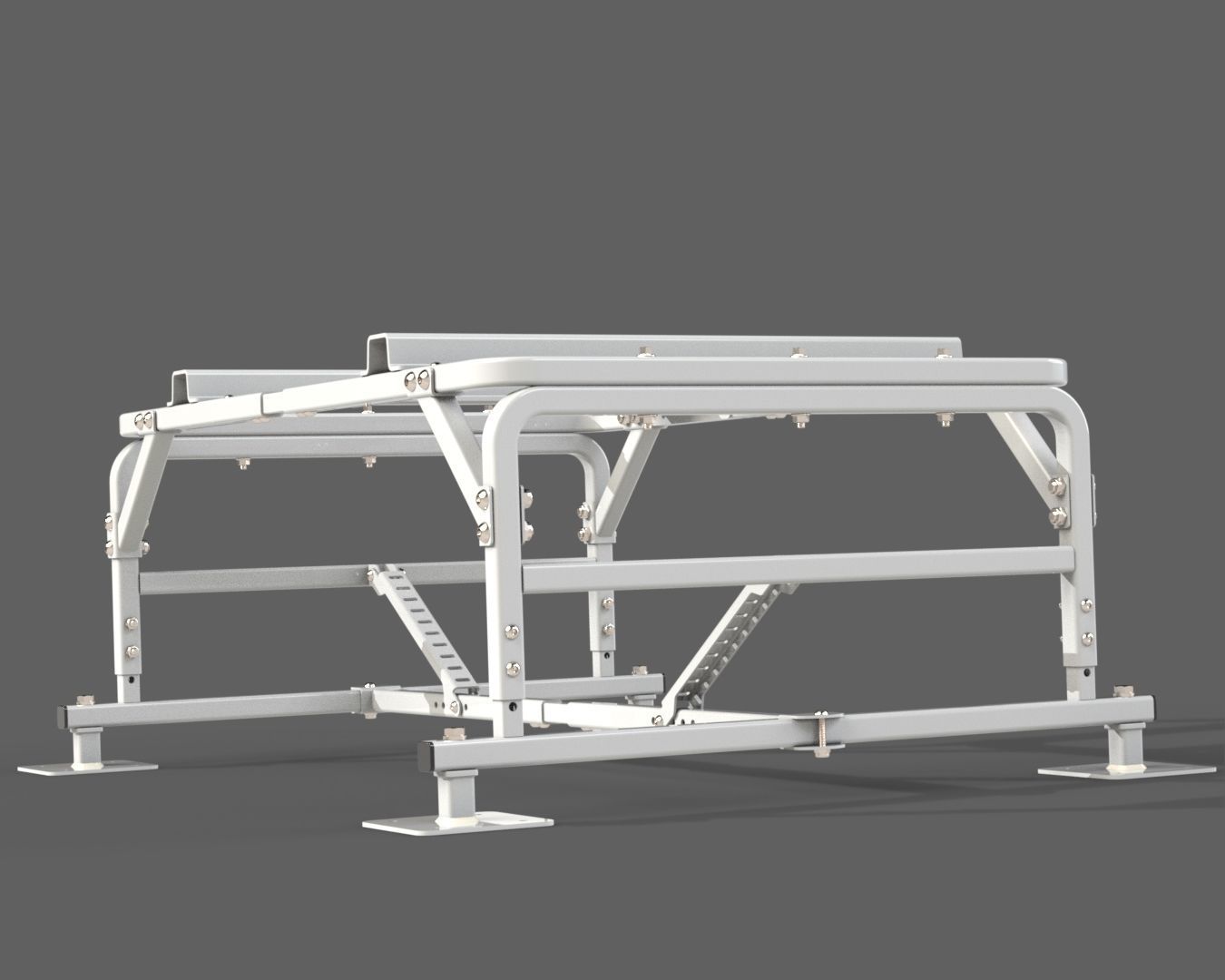 Stand Frame 3D model_12