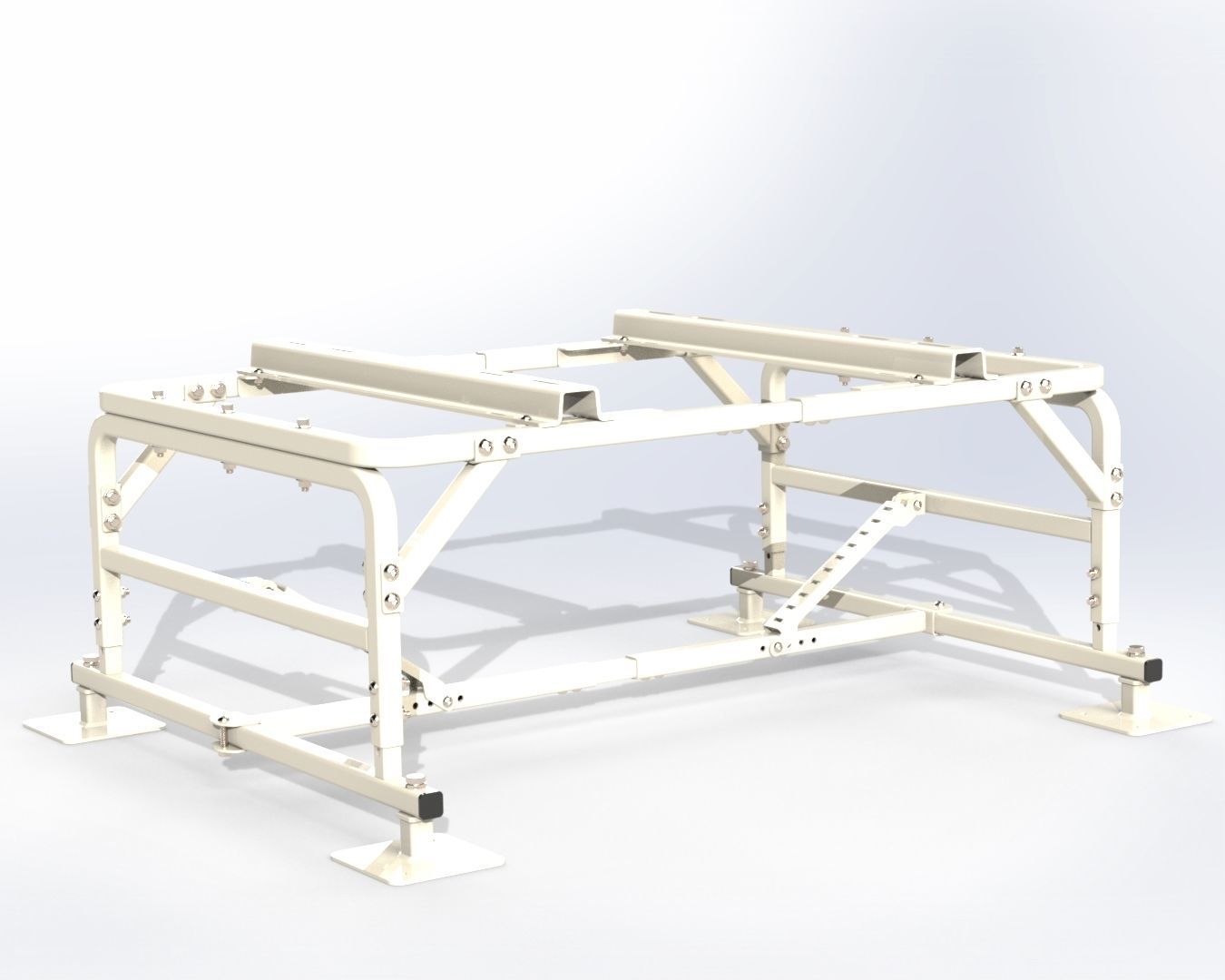 Stand Frame 3D model_4