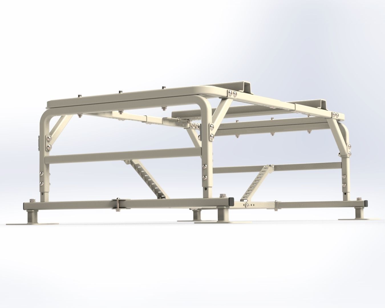 Stand Frame 3D model_2