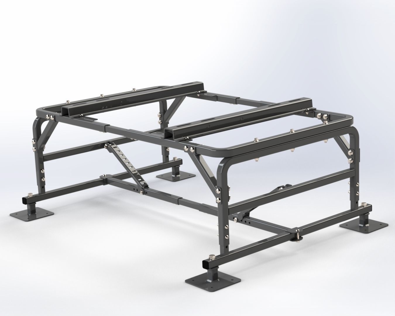 Stand Frame 3D model_1