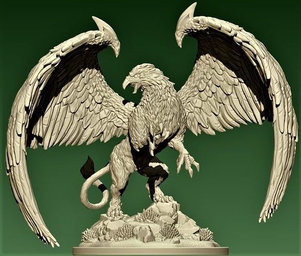 GRIFFIN eagle 3D print model