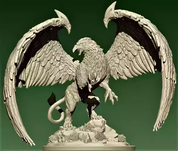 GRIFFIN eagle 3D print model