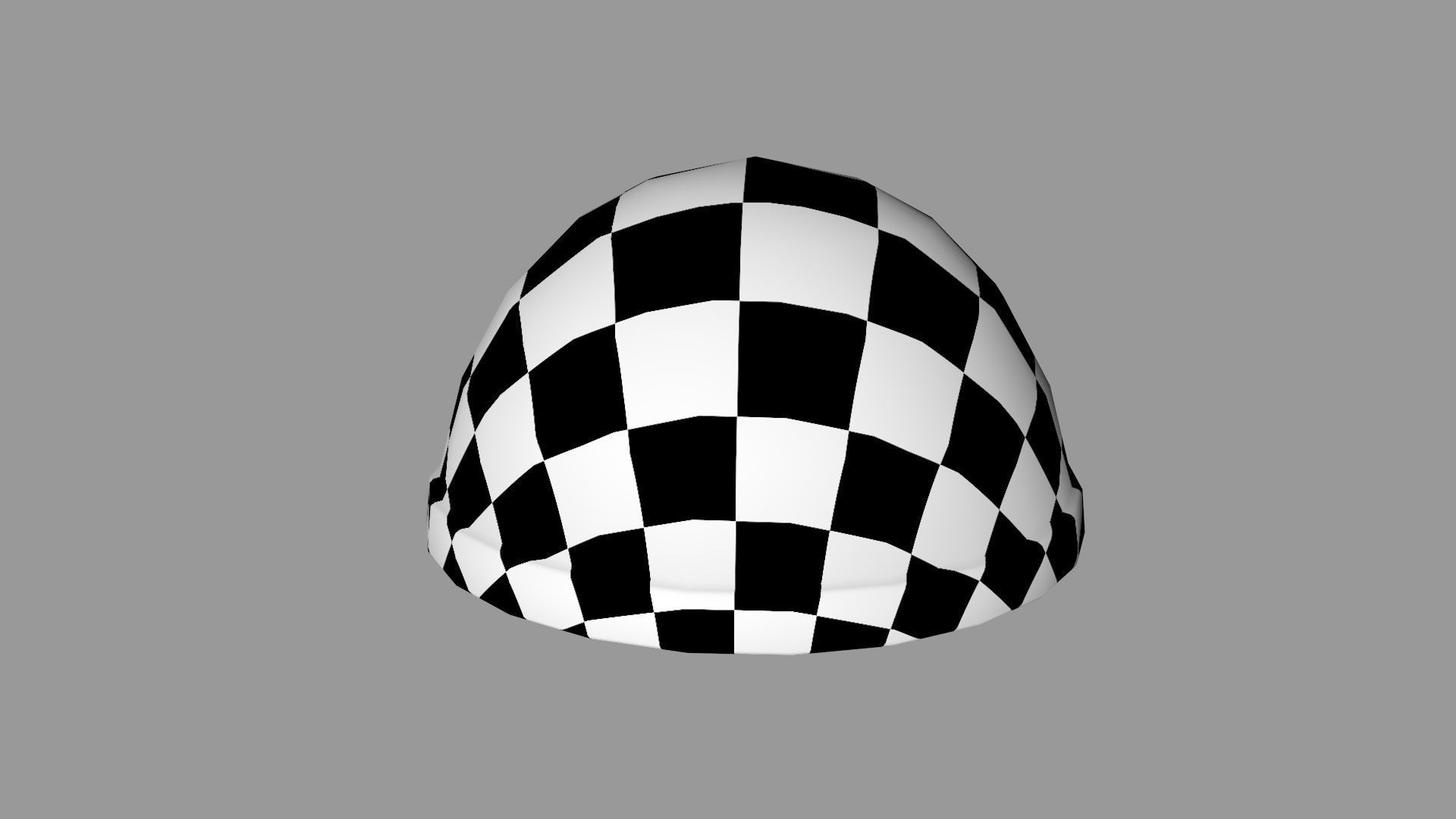 Gnome helmet with PBR Game ready Low-poly 3D model_13