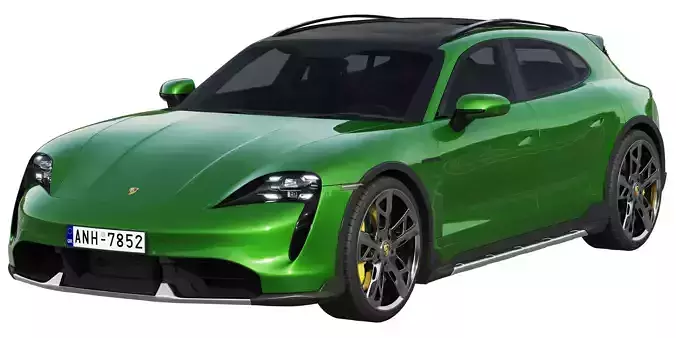 Porsche Taycan Turbo S Cross Turismo 2021