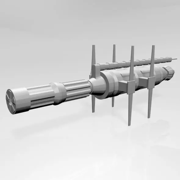 Space Station 01 3D model