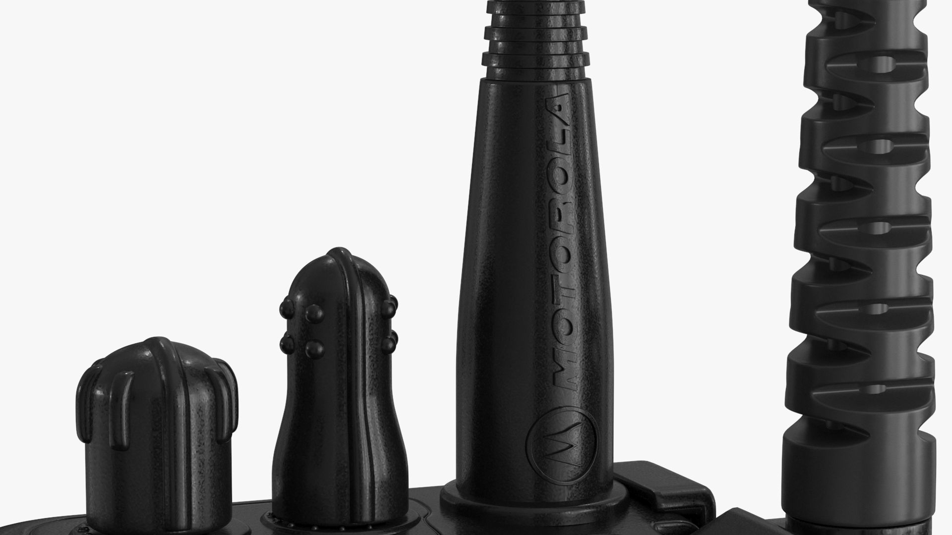 Motorola Police Radio 3d model Low-poly 3D model_4