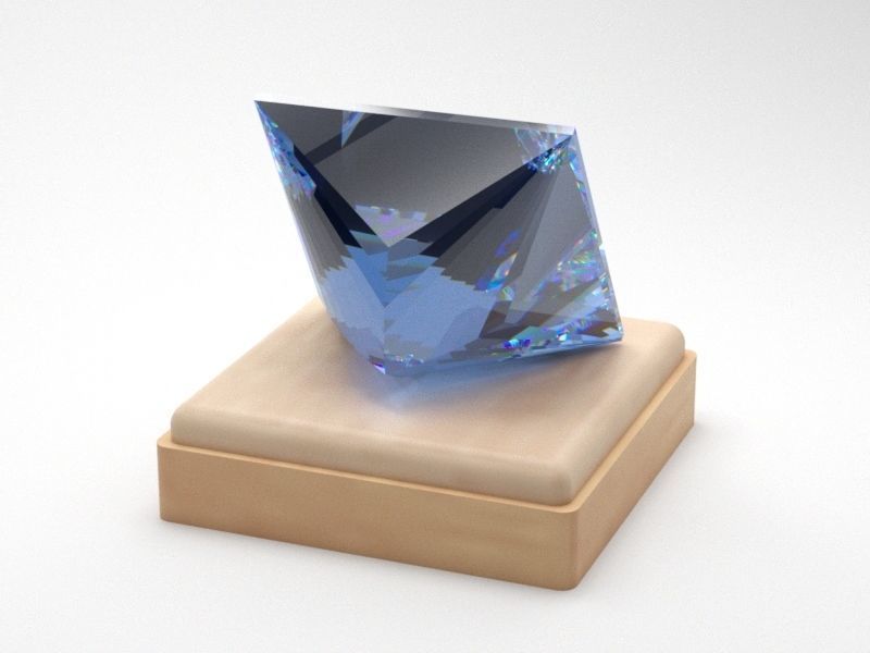 Gem Shape Princess 3D print model_5