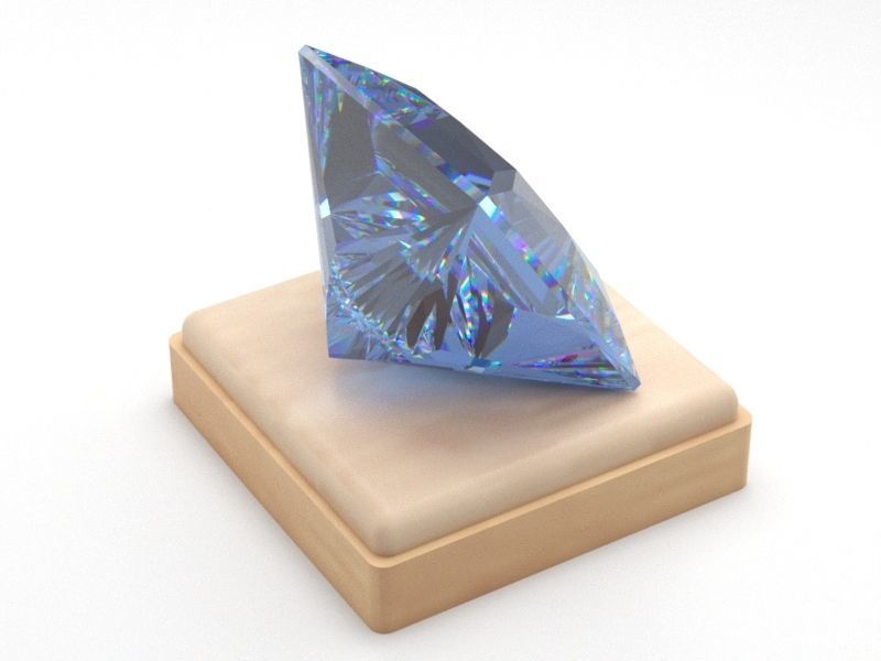 Gem Shape Princess 3D print model_4