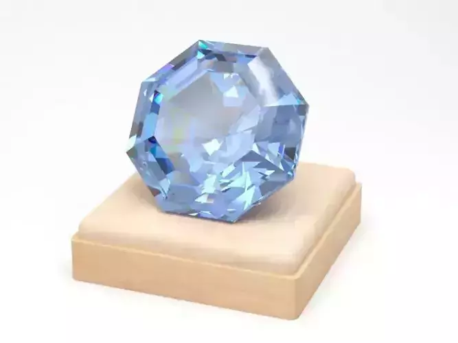 Gem Shape Octagon