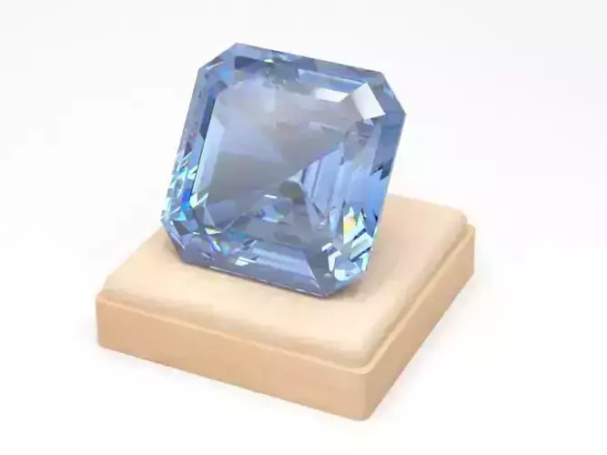 Gem Shape Emerald Square