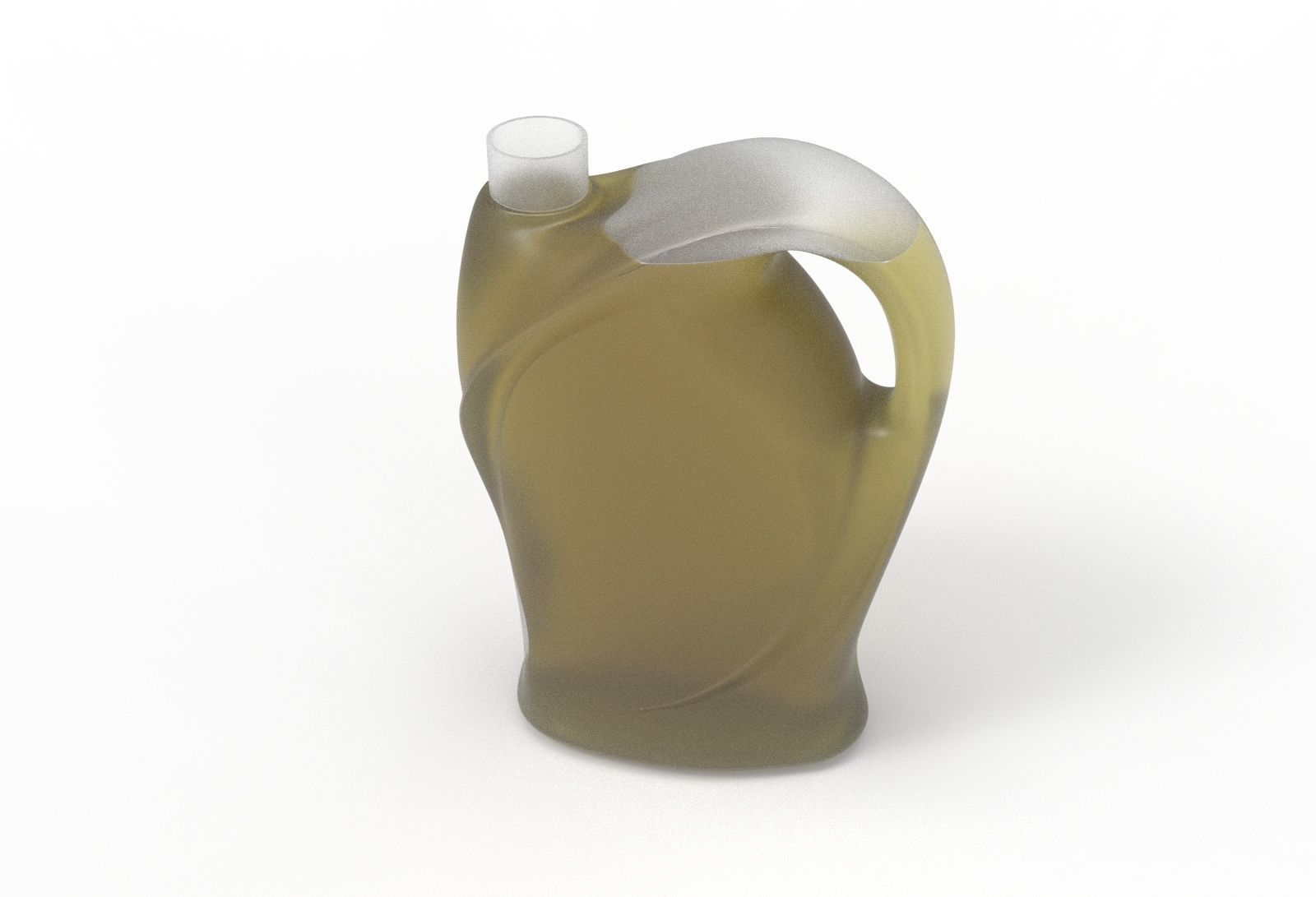 gallon 4 litter 3D model_1