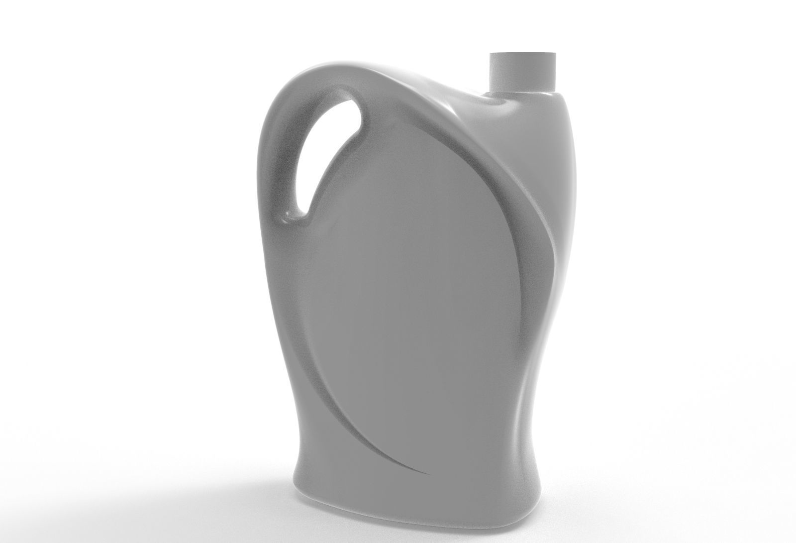 gallon 4 litter 3D model_13