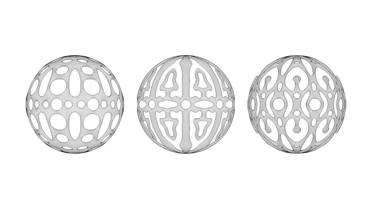 Christmas ornaments 3D print model_4