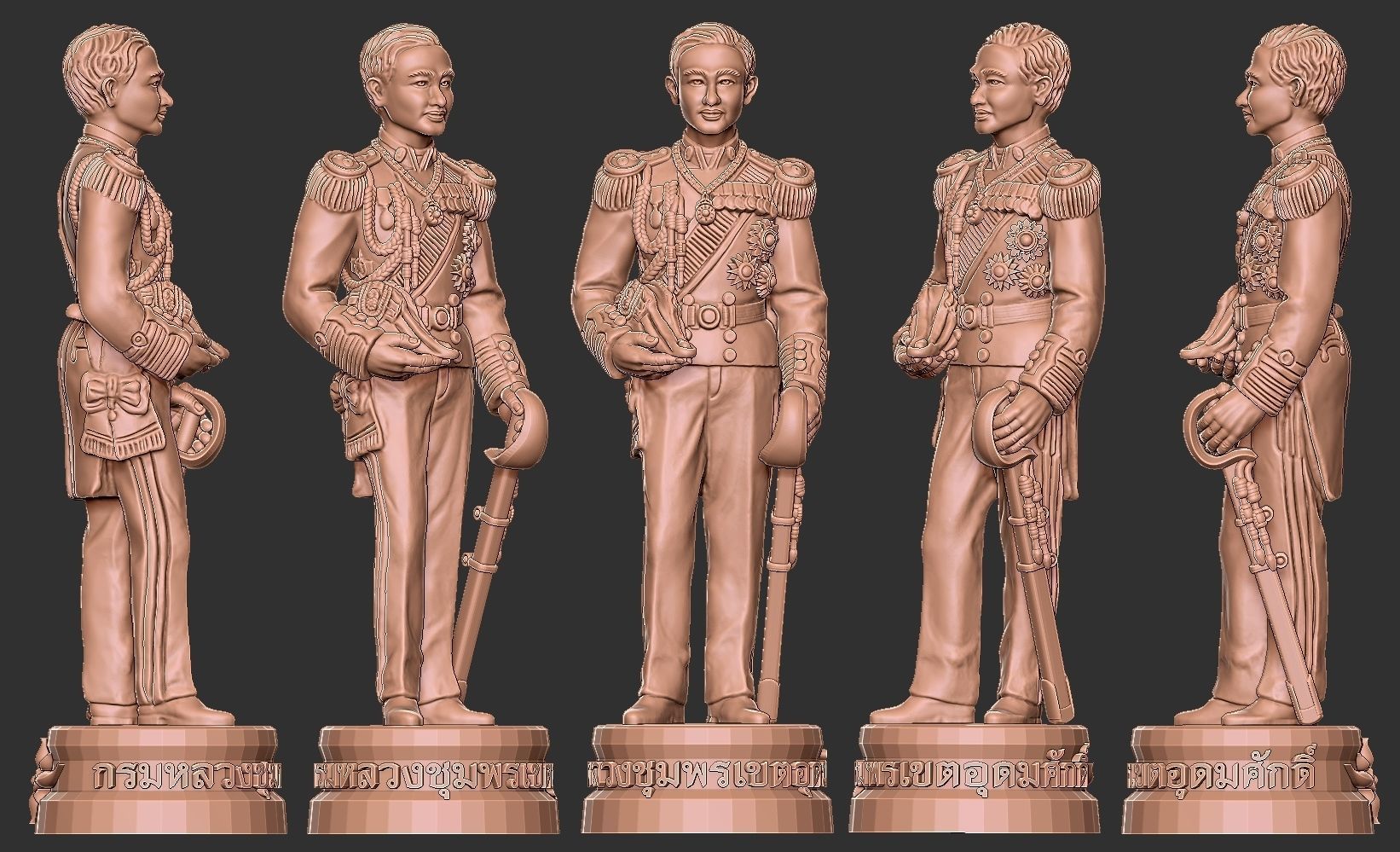 Somdejkromlhuang Choomporn  3D print model_1