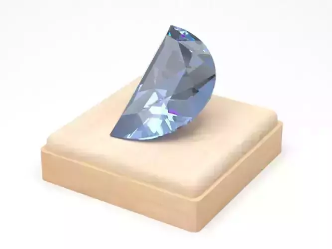  Native Gem Shape Half Moon