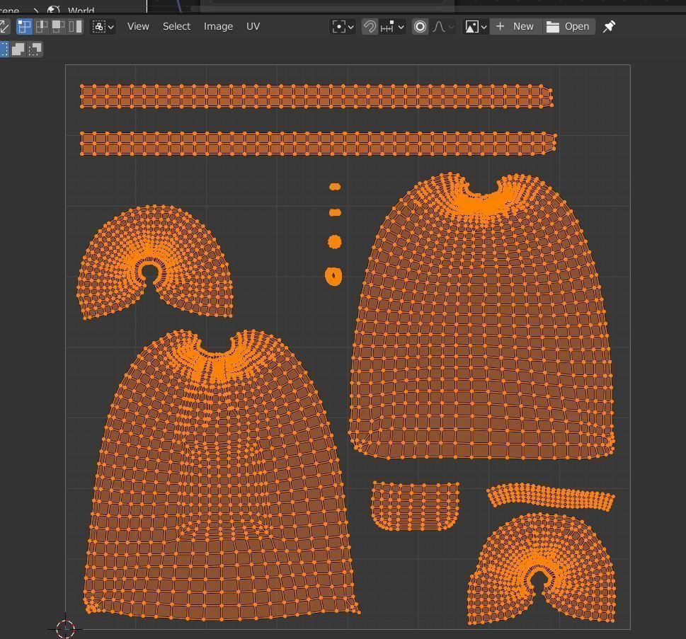 Army duffle bag Low-poly 3D model_9