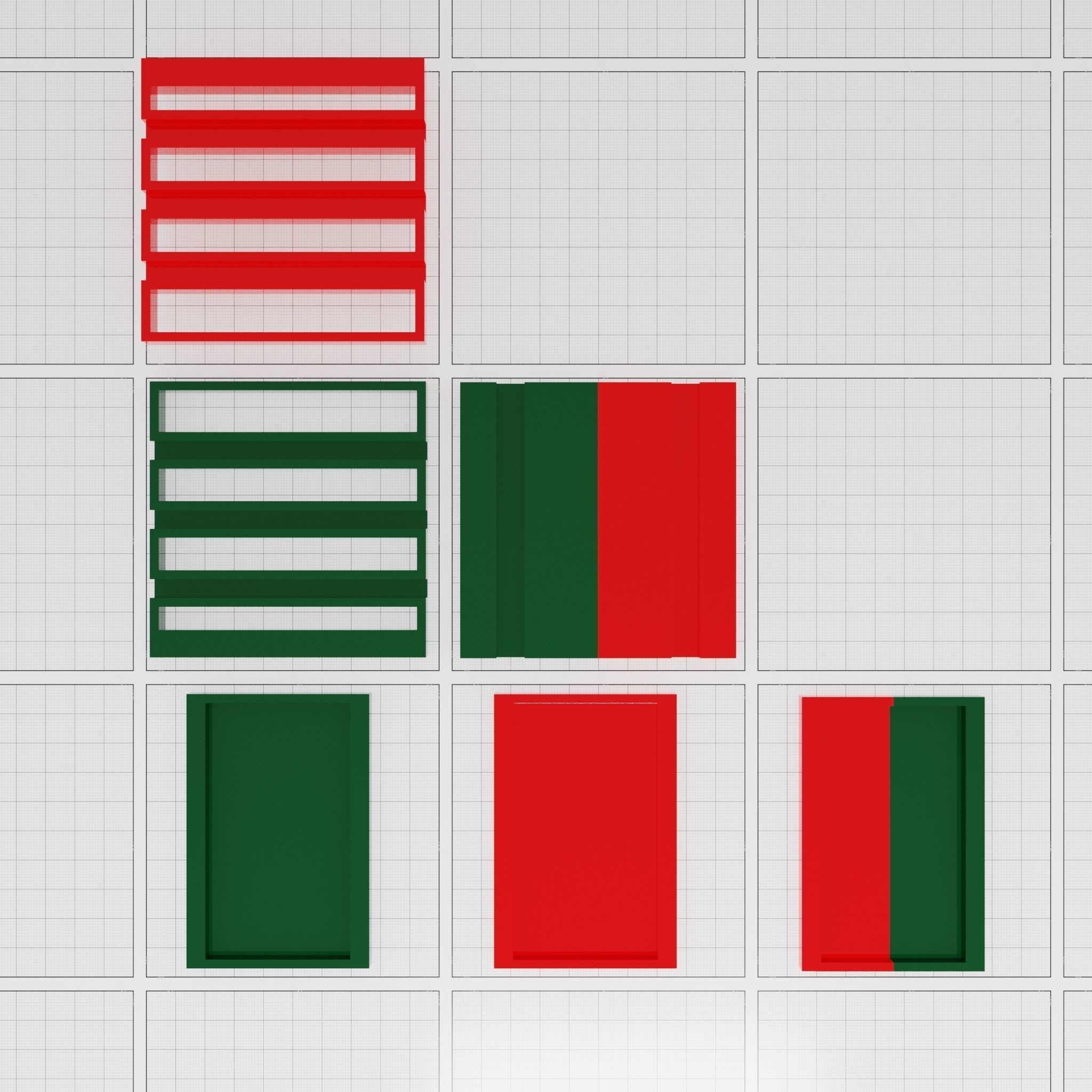 Shelf christmas sign with lights Free 3D print model_5