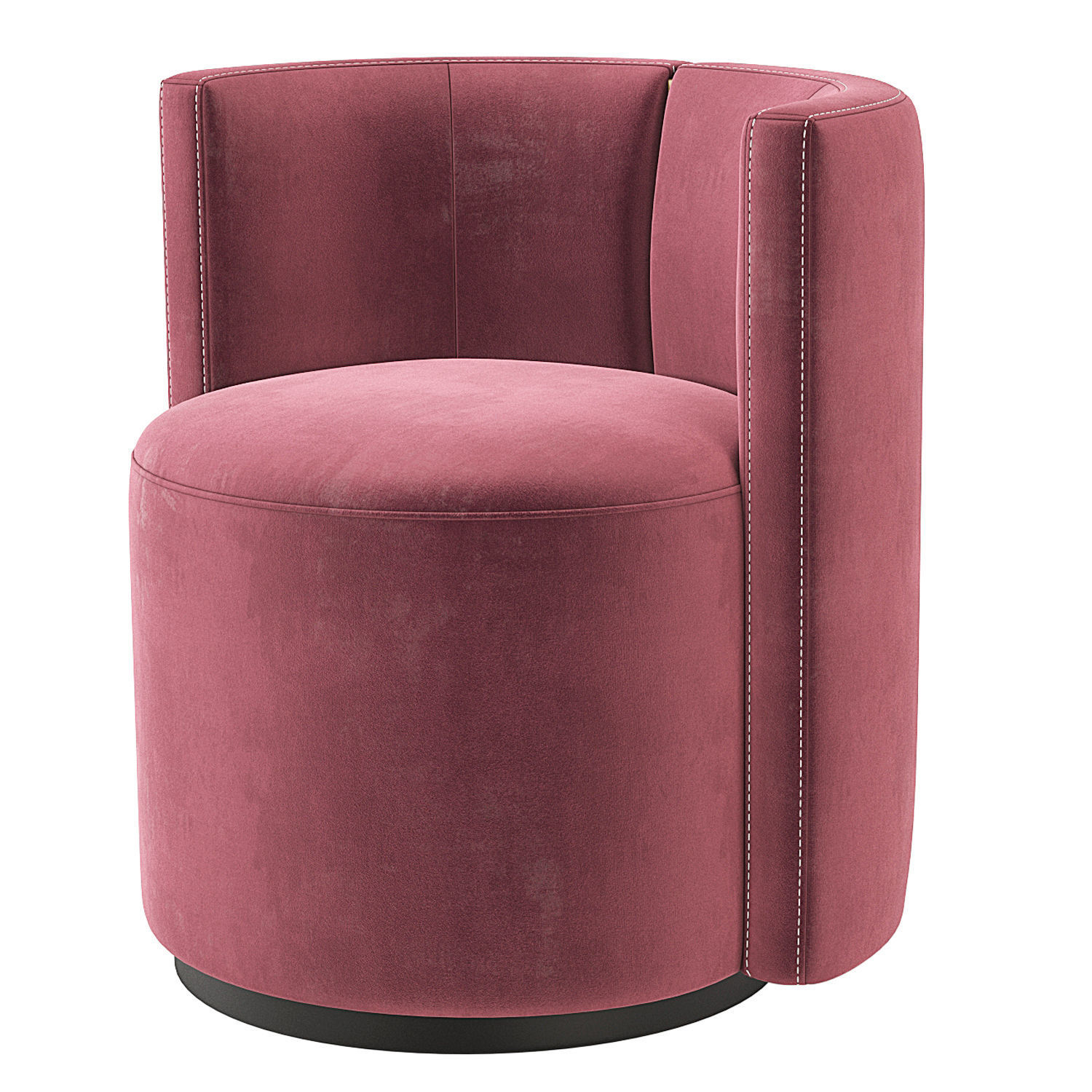 Fendi Casa Loulou Armchair 3D model_6