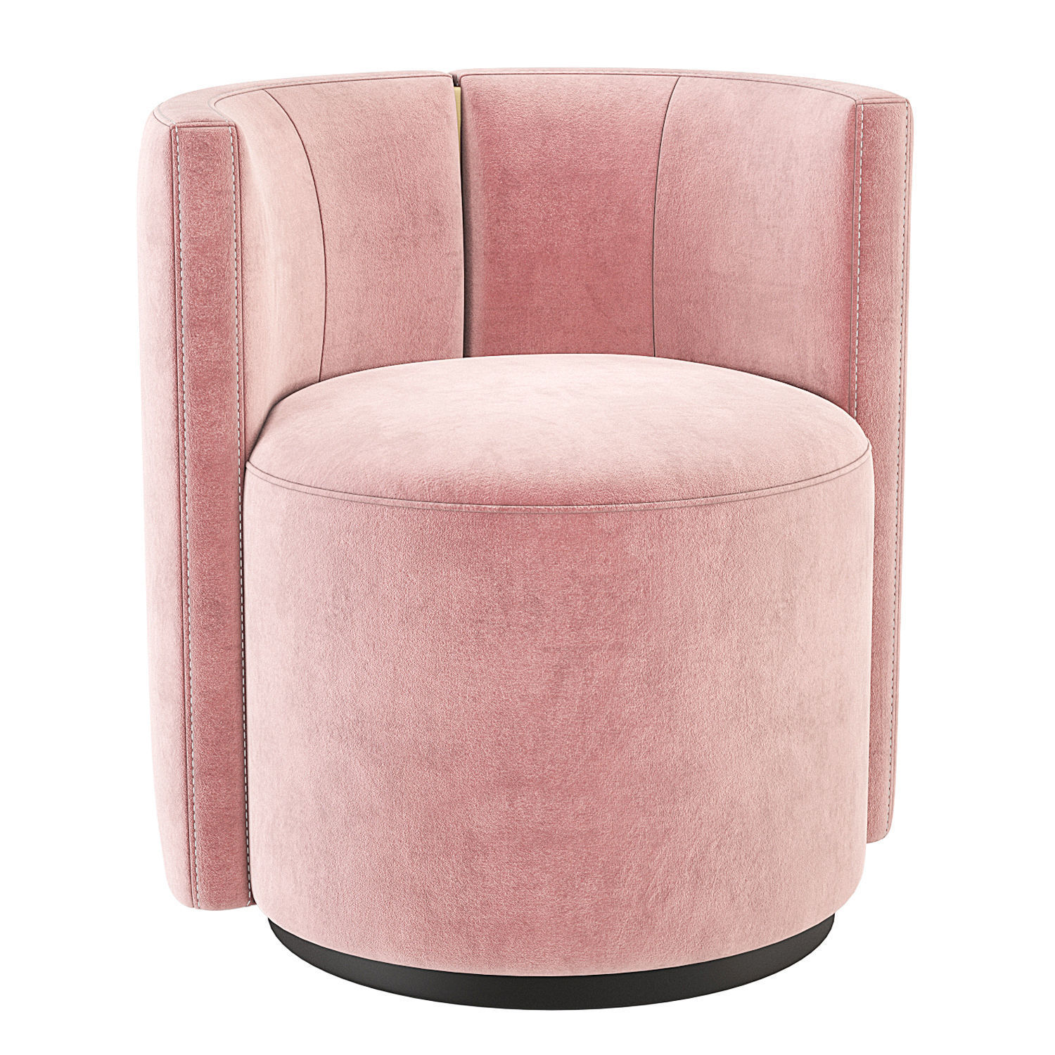 Fendi Casa Loulou Armchair 3D model_8