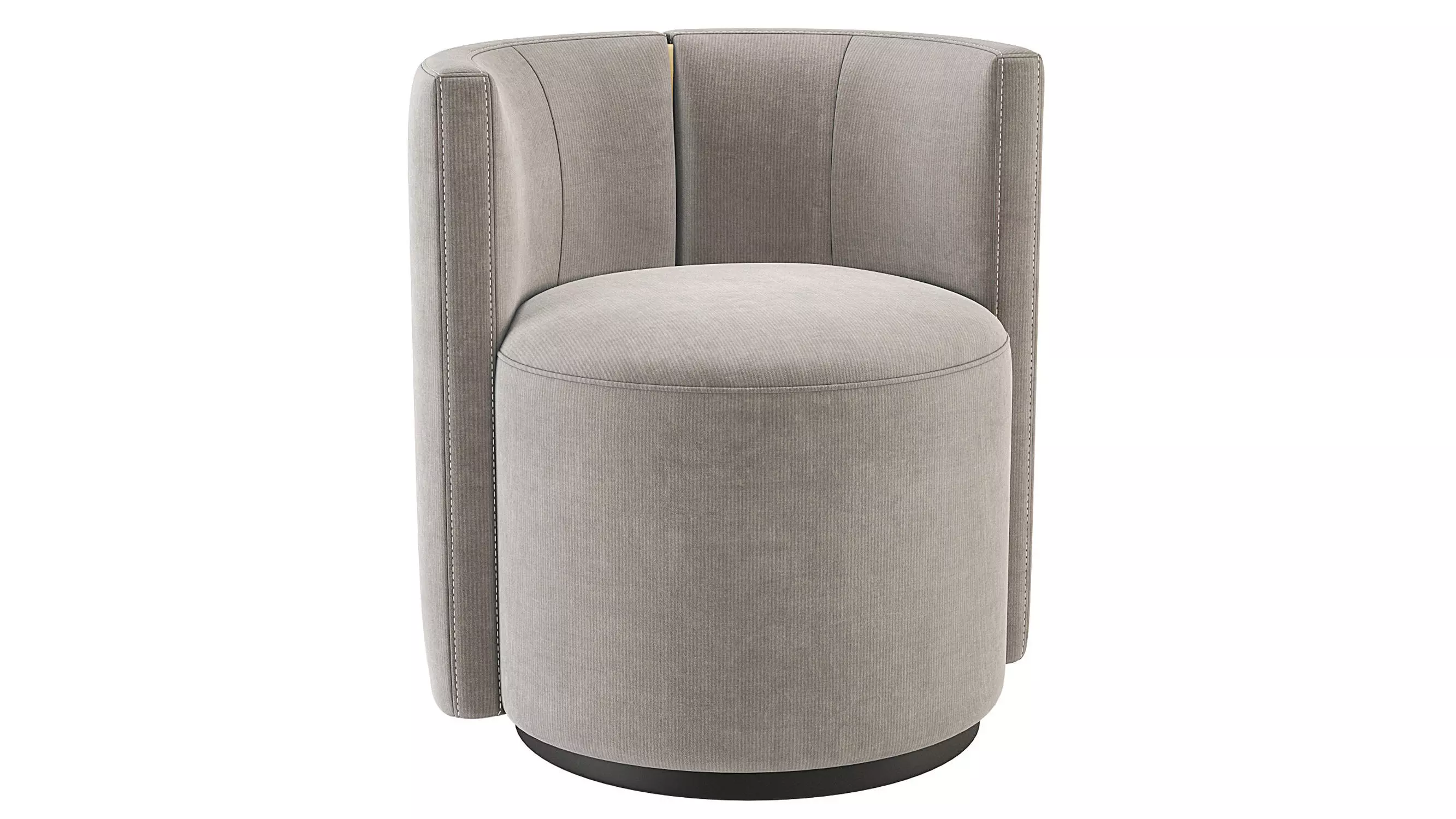 Fendi Casa Loulou Armchair 3D model_0