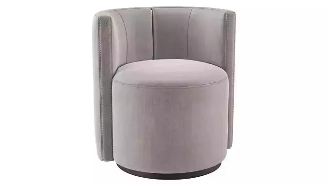 Fendi Casa Loulou Armchair 3D model