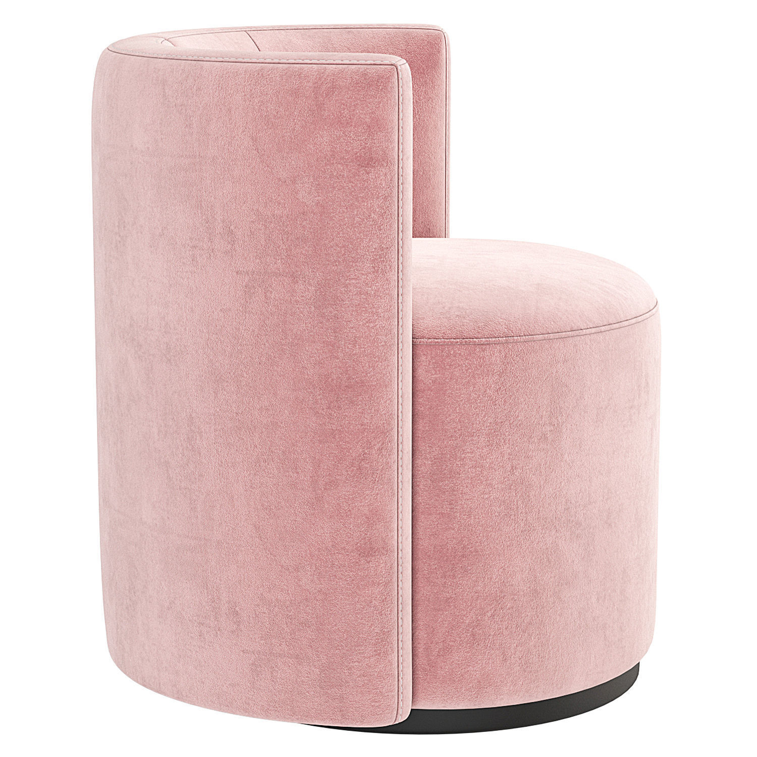 Fendi Casa Loulou Armchair 3D model_3