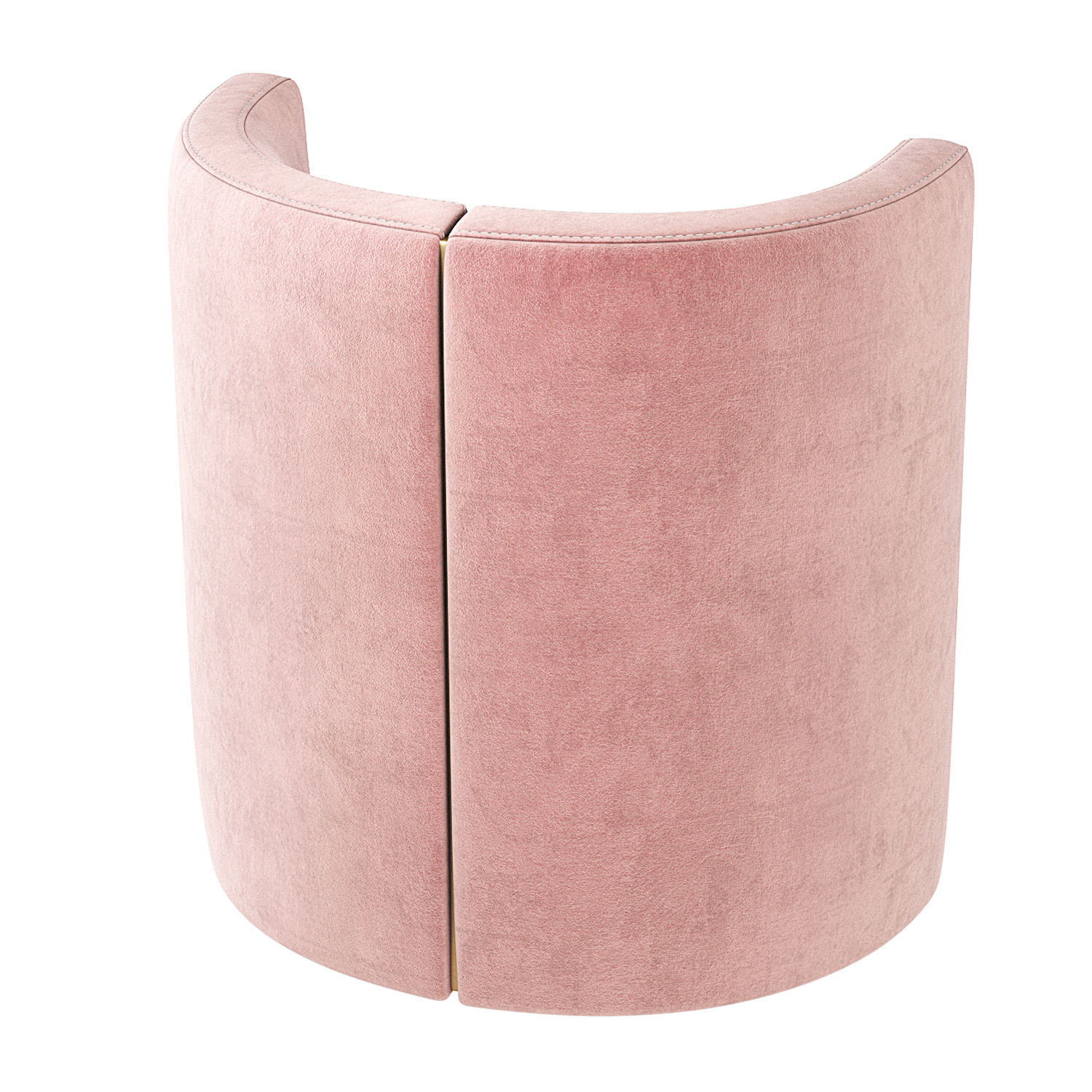 Fendi Casa Loulou Armchair 3D model_7