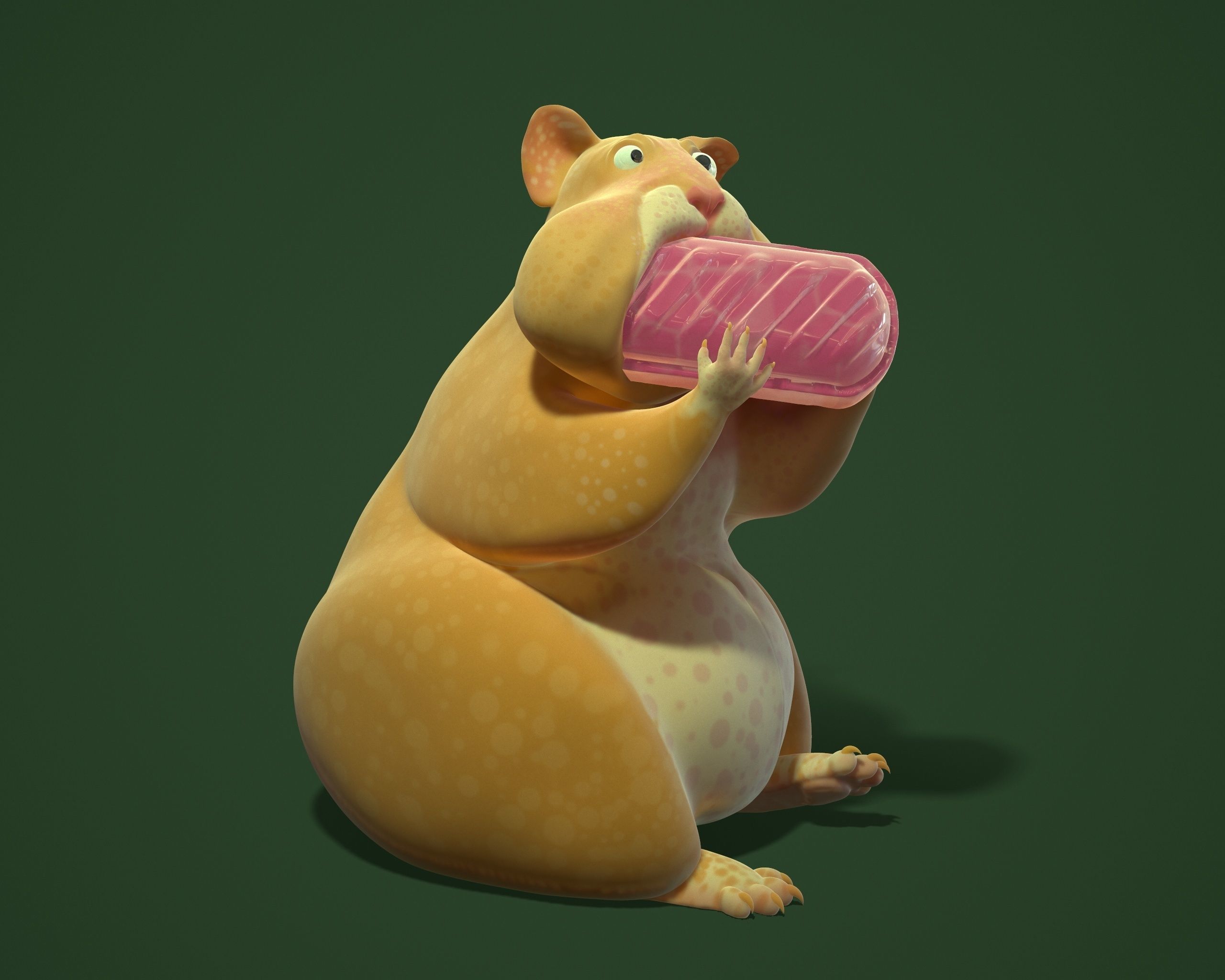 PRINTREADY HAMSTER 3D print model_2