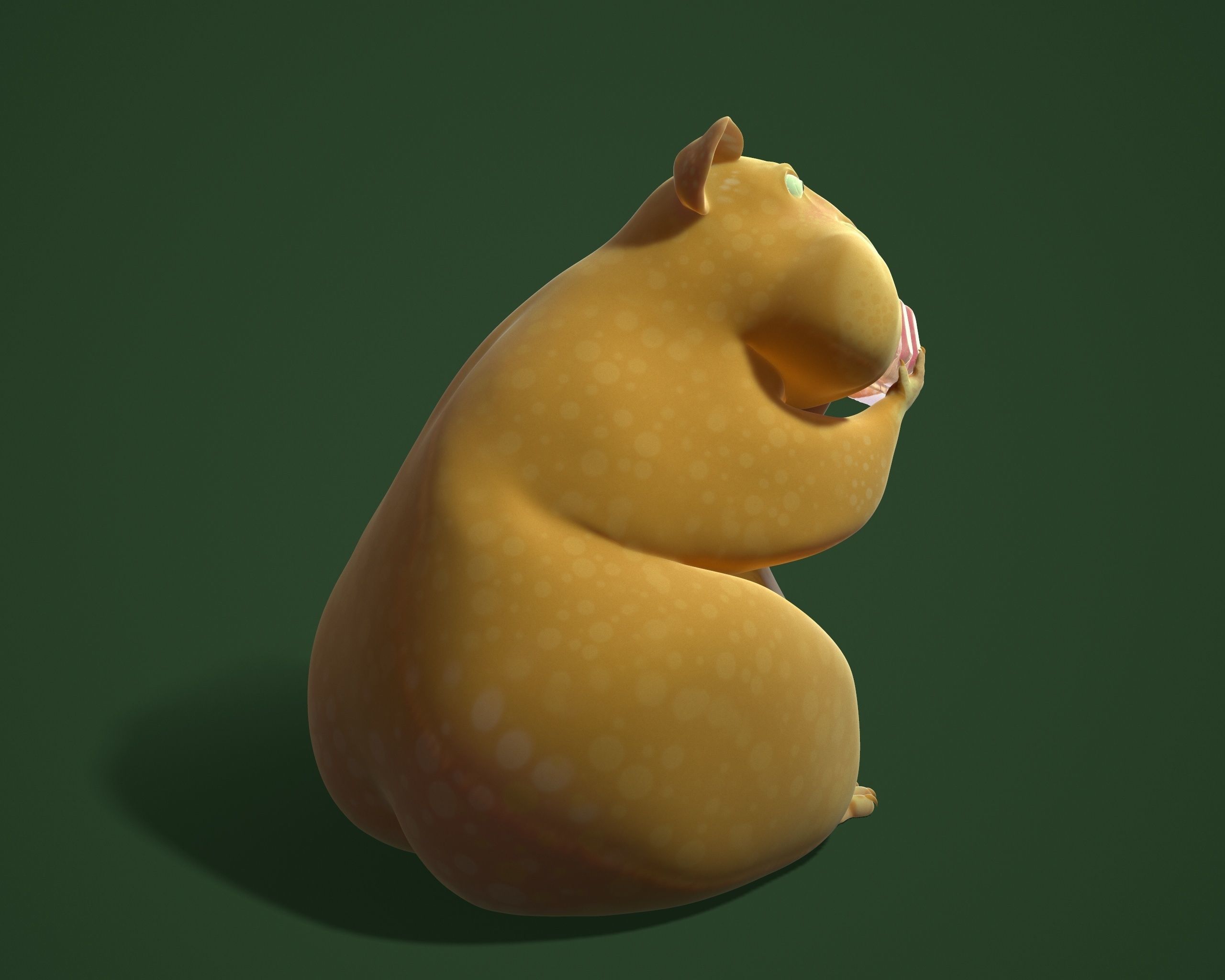 PRINTREADY HAMSTER 3D print model_4