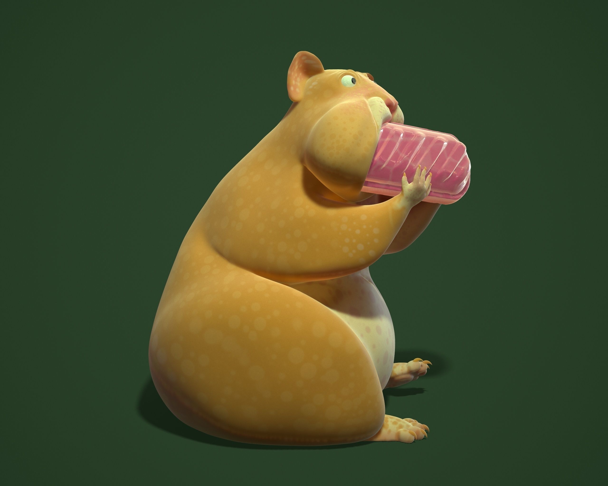 PRINTREADY HAMSTER 3D print model_3