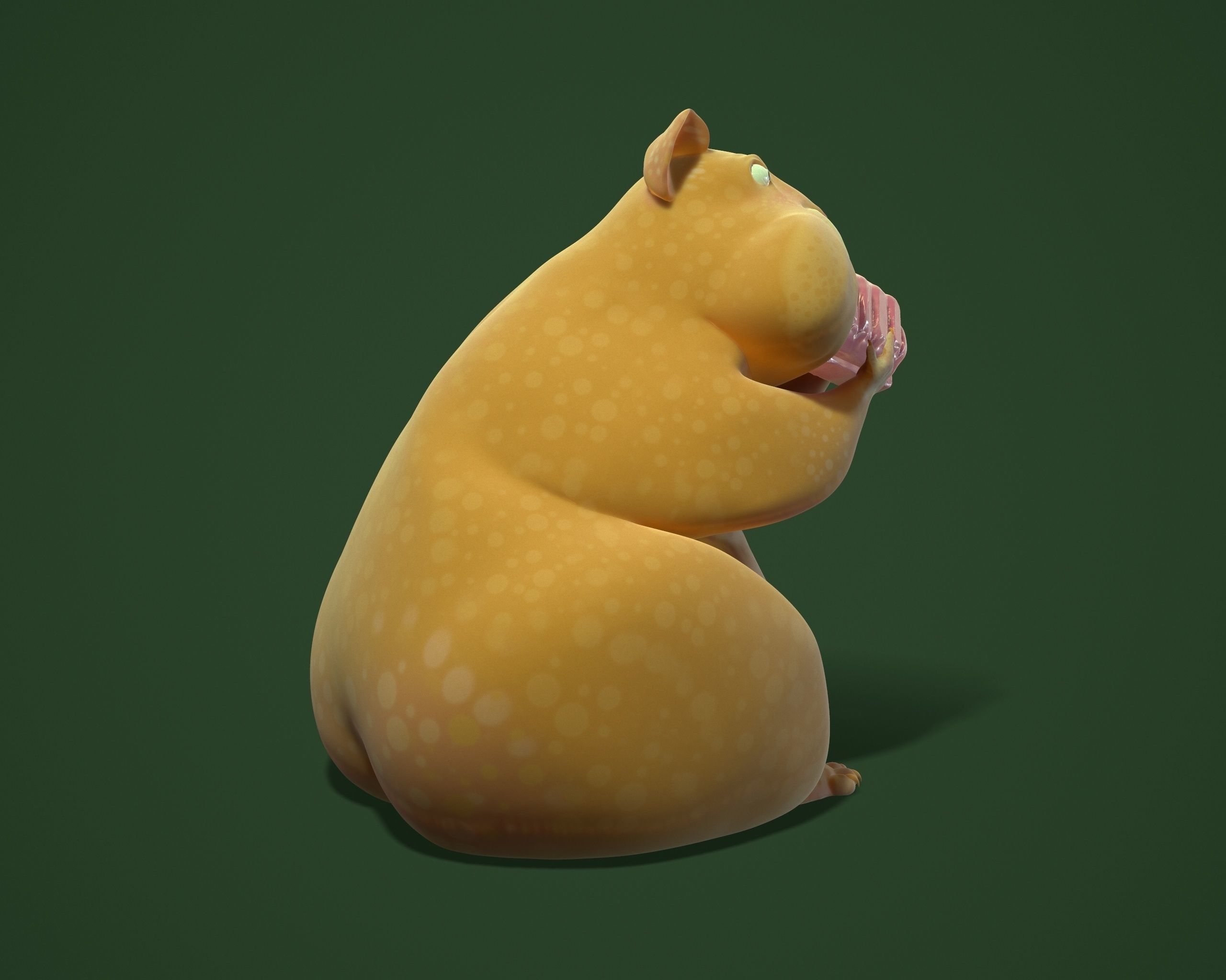 PRINTREADY HAMSTER 3D print model_6