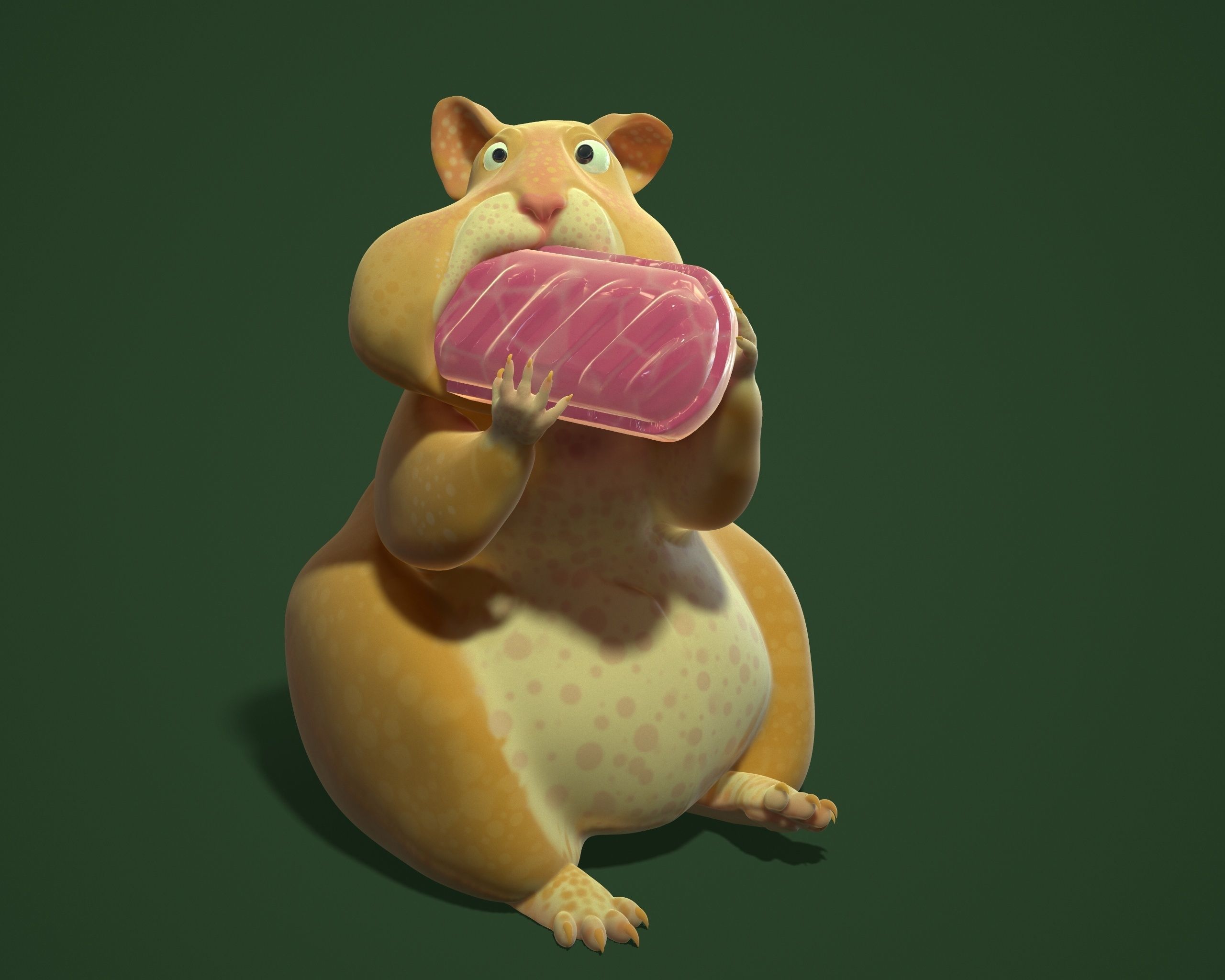 PRINTREADY HAMSTER 3D print model_17