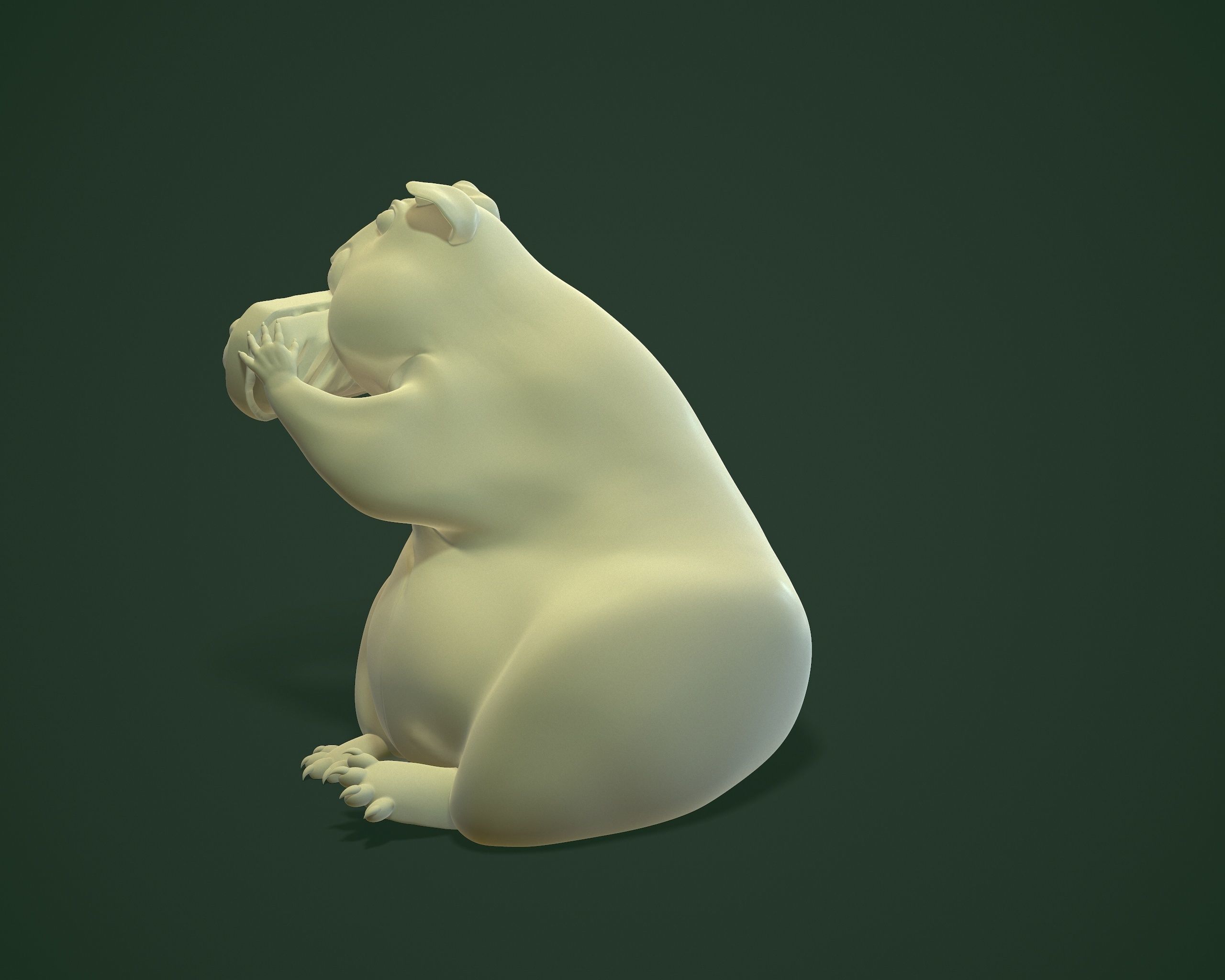 PRINTREADY HAMSTER 3D print model_16
