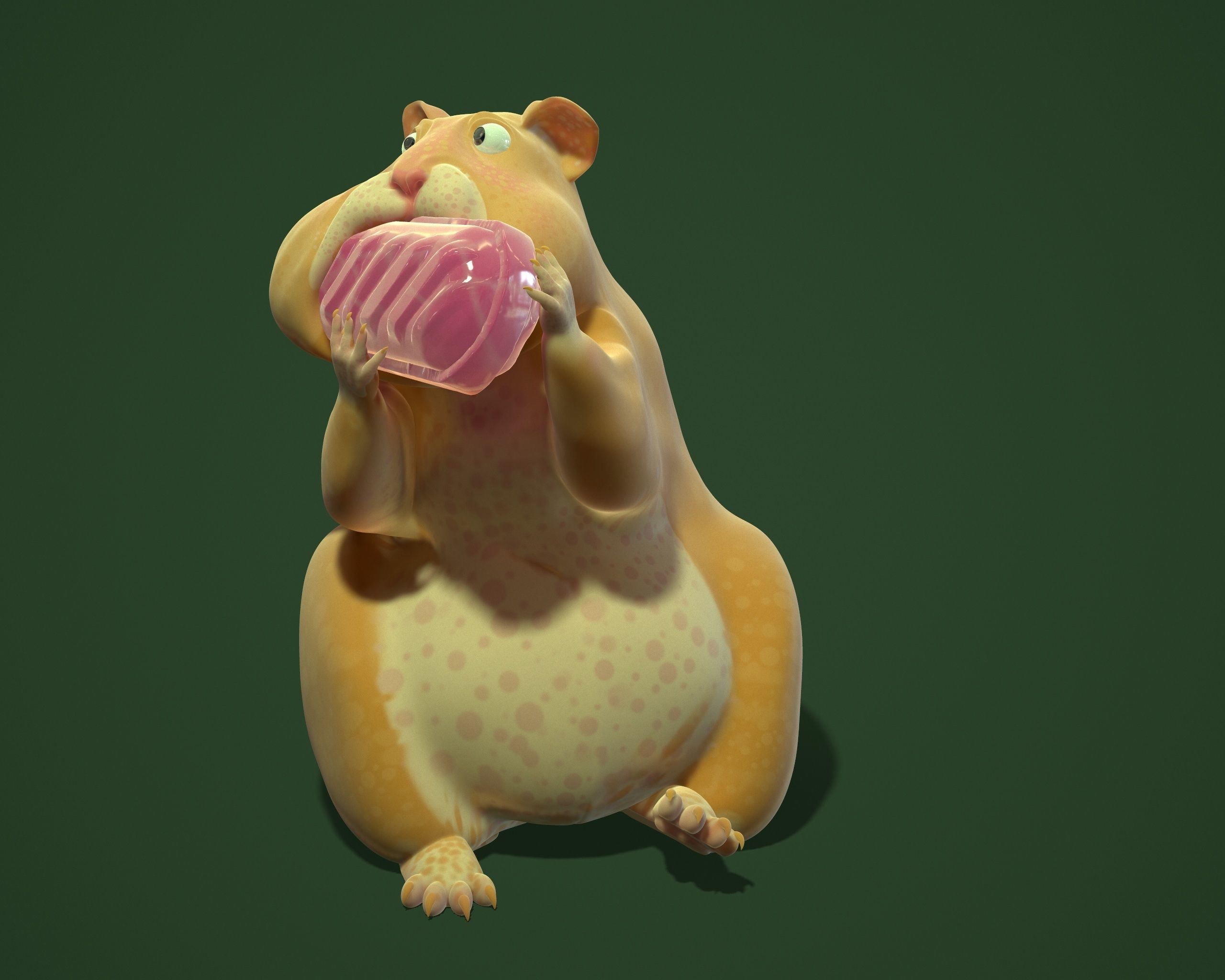 PRINTREADY HAMSTER 3D print model_11