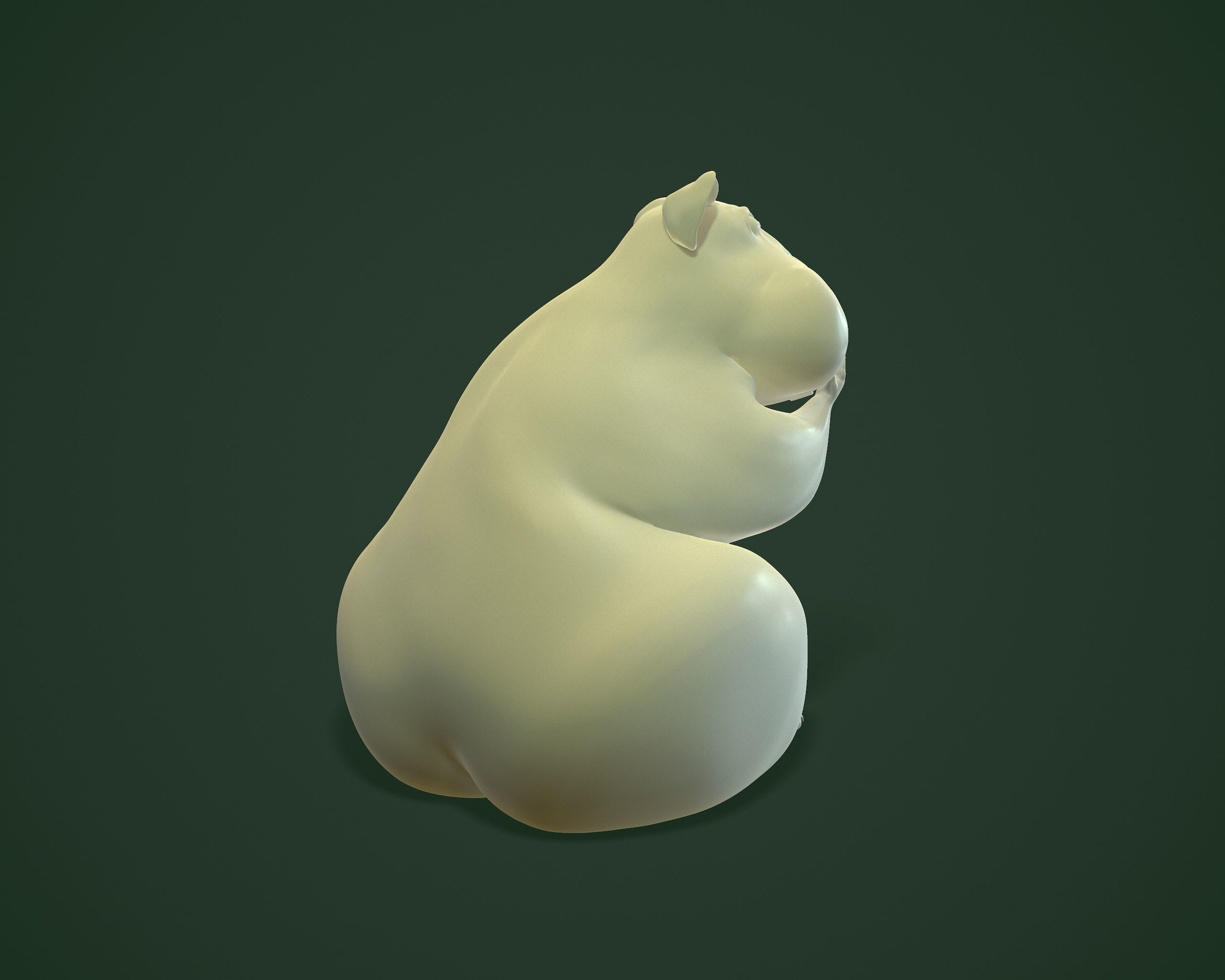 PRINTREADY HAMSTER 3D print model_14