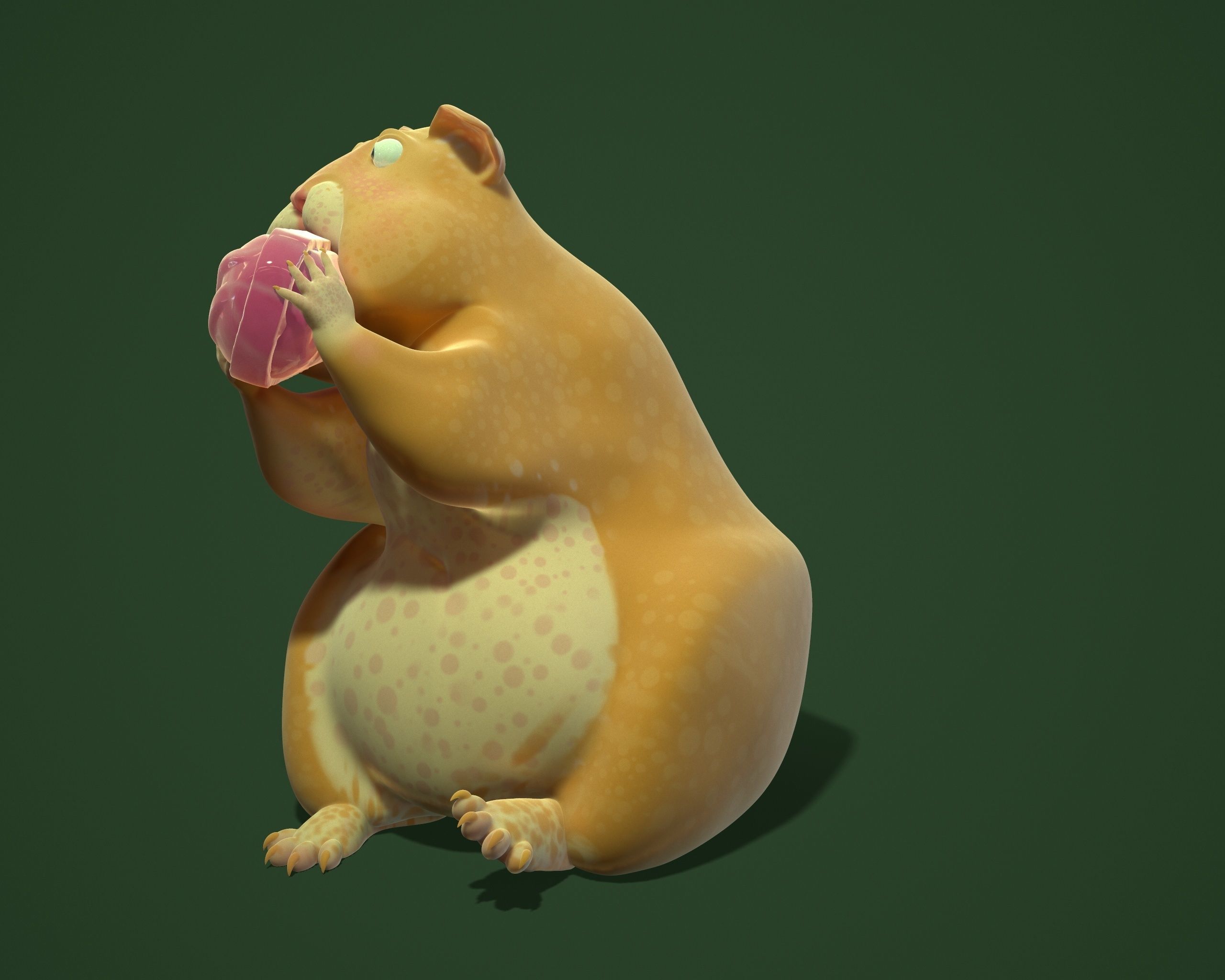 PRINTREADY HAMSTER 3D print model_10
