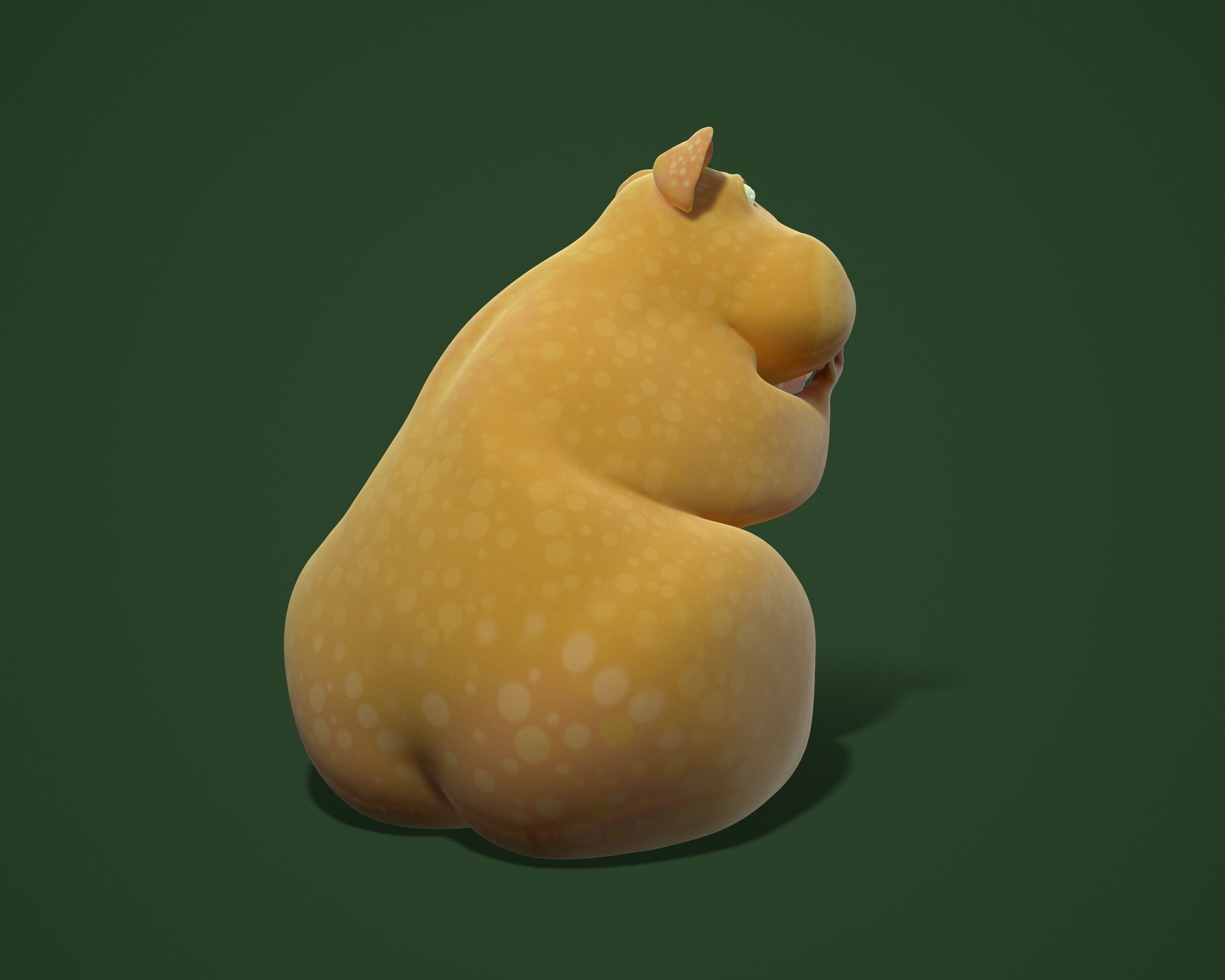 PRINTREADY HAMSTER 3D print model_7