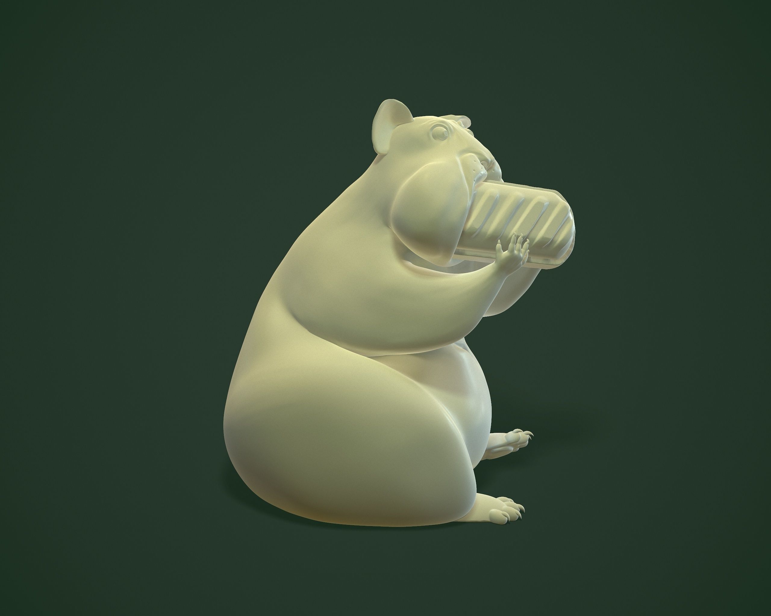 PRINTREADY HAMSTER 3D print model_13