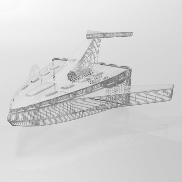 Space Shuttle 01 3D model_5