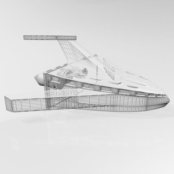 Space Shuttle 01 3D model_4