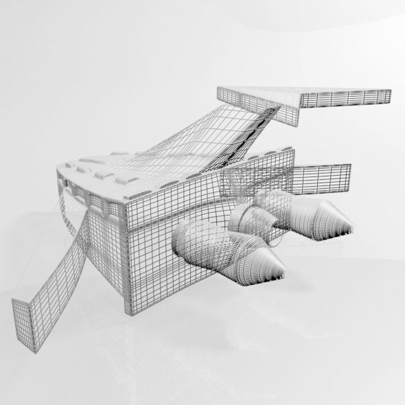 Space Shuttle 01 3D model_6