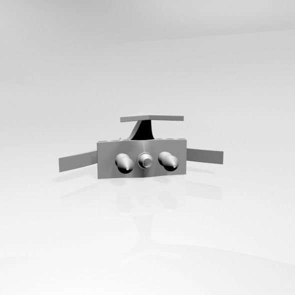 Space Shuttle 01 3D model_9