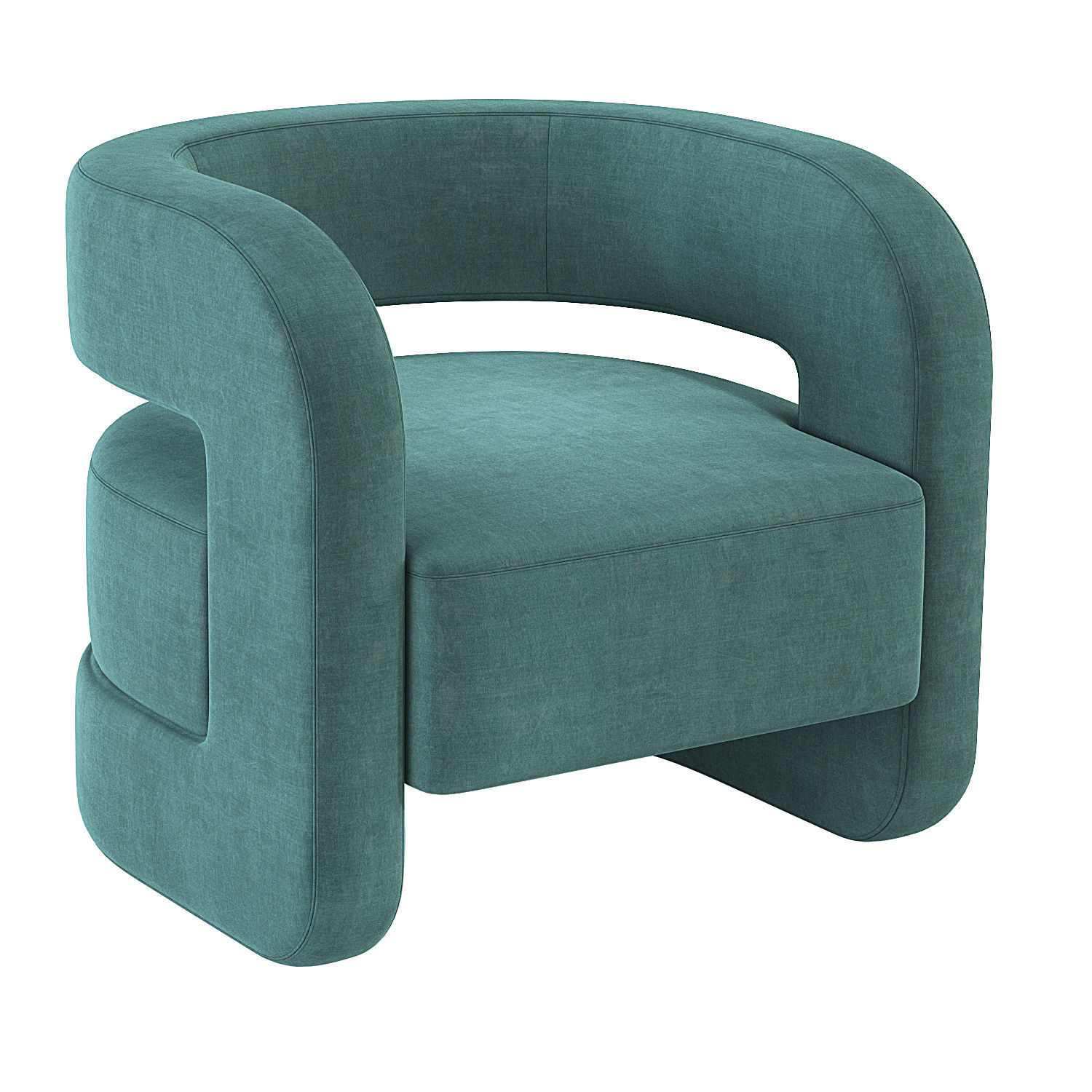 Kirby Chair Mitchell Gold Bob Williams 3D model_10